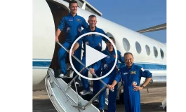 فیلم لحظه پرتاب فضاپیمای ناسا به فرماندهی یاسمین مقبلی